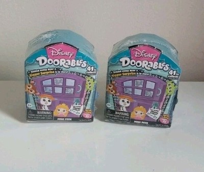 Disney Doorables Mini Peek Surprise Figures Series 5 Kids Toys 2 Boxes New