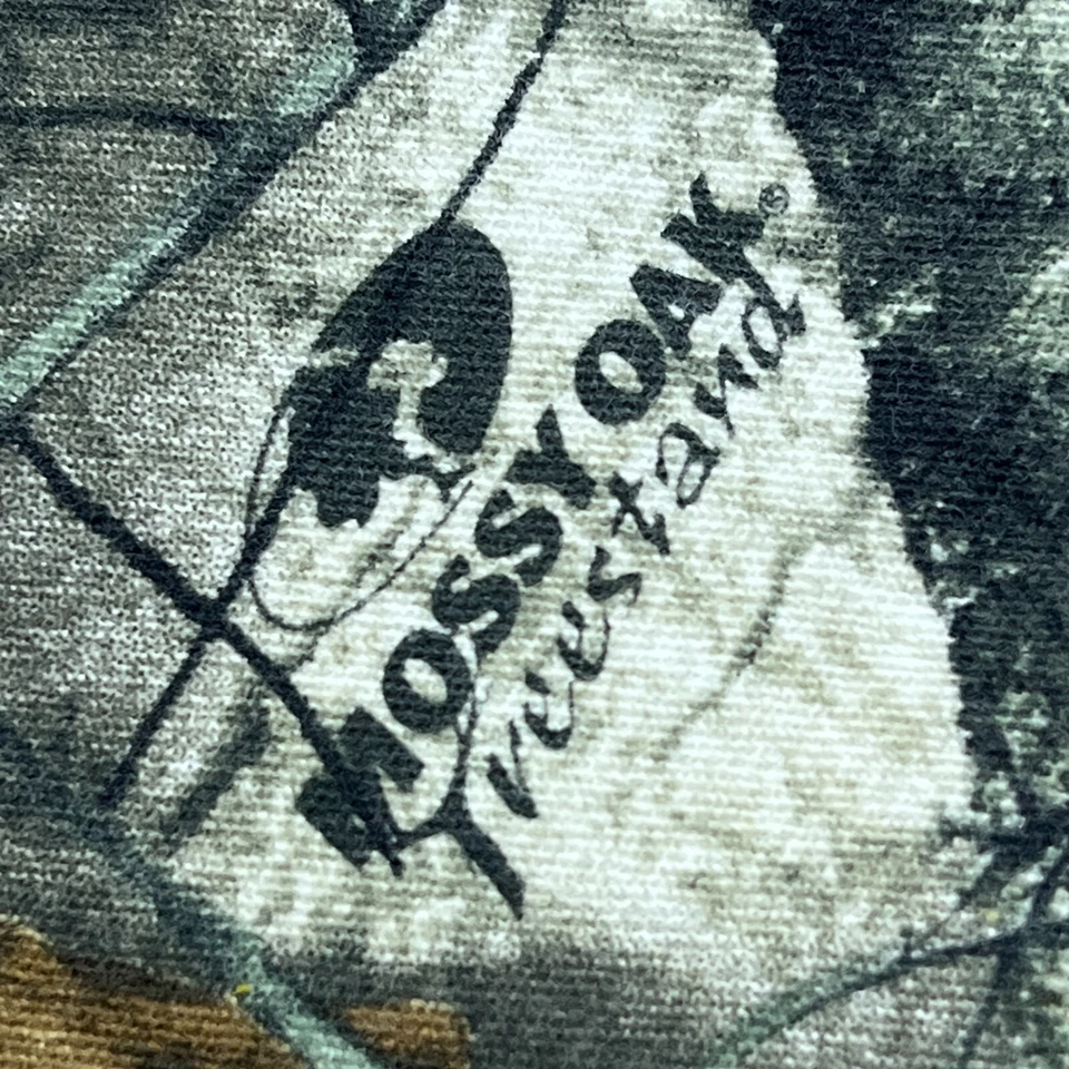 VTG Russell Outdoors Real Tree Mens Large Bomber Hooded Jacket Camo Camouflage - Image 4 of 4