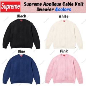Supreme Cable Knit Sweater | eBay