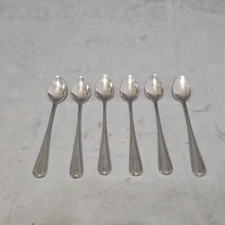 Set Of 6 Bon Chef Iced Tea Teaspoon Stainless 18/10