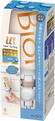 KAO Biore u the body body emulsion 300ml hook nozzle hanging set unscented