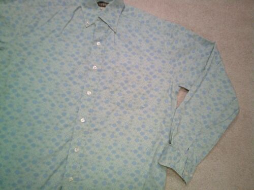 Stetson Button Up Shirt Mens Small Green Western Cowboy - Picture 4 of 12