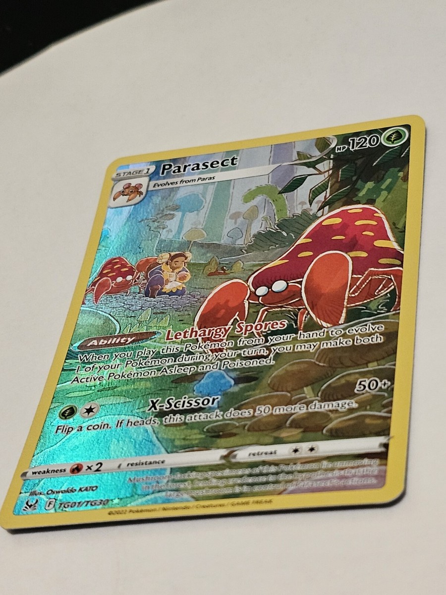 Parasect TG01/TG30, Pokemon TCG Full Art Holo | eBay