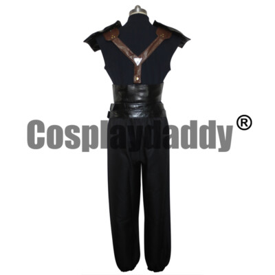 IN STOCK Final Fantasy FF7 Zax Zack Fair SOLDIER Uniform Outfit