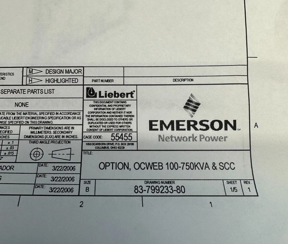 Kit de placa de circuito de control de transferencia de campo Emerson Network Liebert 83-799233-80 Foto 4 de 4