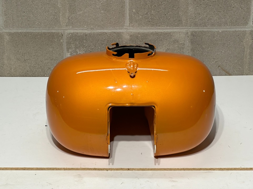 GENUINE HARLEY DAVIDSON 08LATER TOURING FUEL GAS TANK ORANGE B414 eBay