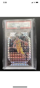 2017 Panini Prizm #73 Lonzo Ball Mosaic Rookie PSA 10 Gem Mint