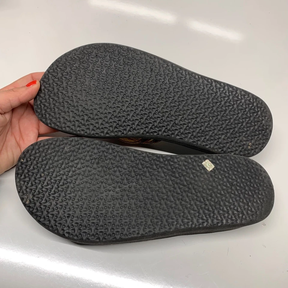 Sandalias de plataforma TEVA para mujer con tanga y cuña talla 9 a rayas anaranjadas Foto 4 de 4