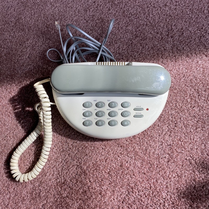 1980 Radio Shack Mayfair Push Button Fashion Phone