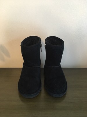 girls black bearpaw boots