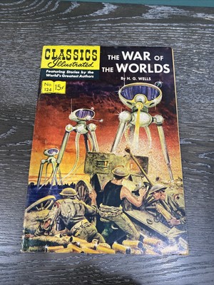 Classic Illustrated No.124 The War Of The Worlds Year 1955 | eBay