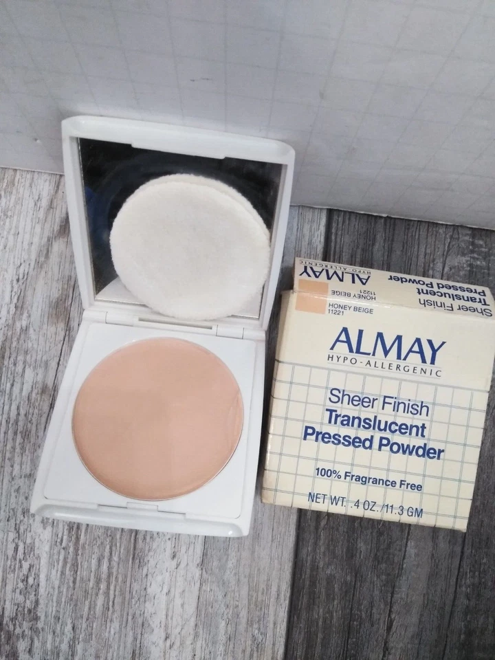 POLVO PRENSADO TRANSLÚCIDO ACABADO TRANSPARENTE ALMAY RETIRADO 100% LIBRE DE F, BEIGE MIEL Foto 2 de 4