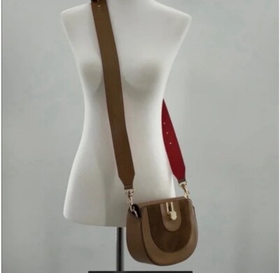 Massimo Dutti Crossbody Leather Handbag