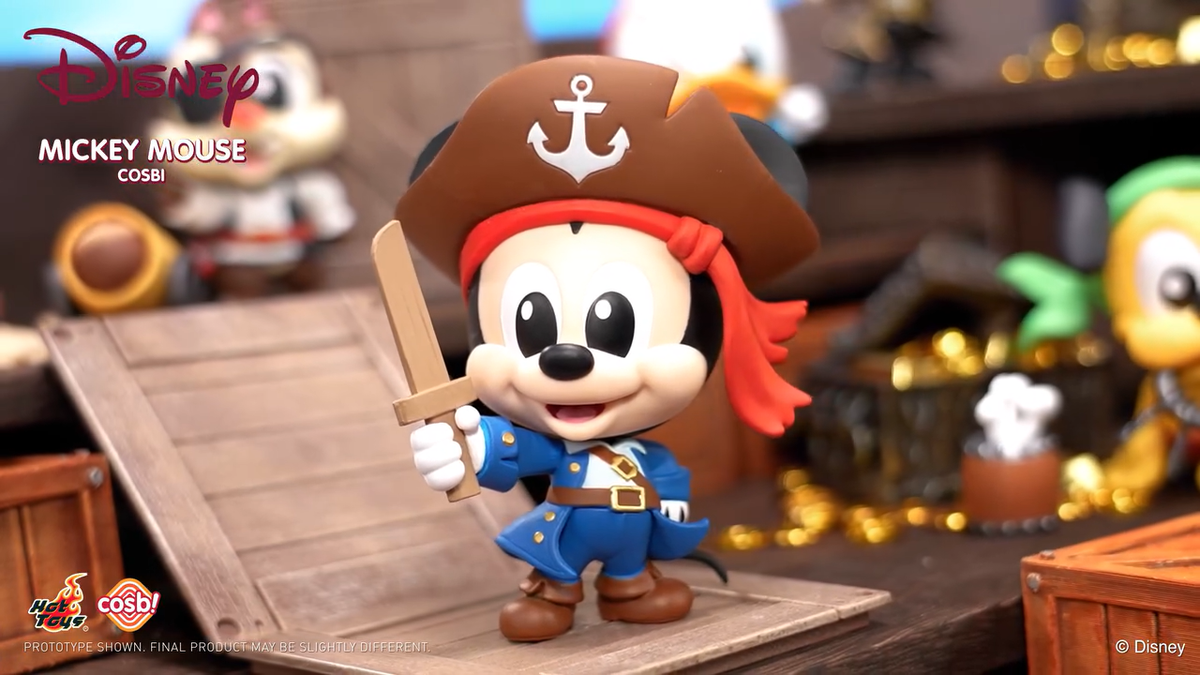 Hot Toys Cosbi CBX190 Disney Pirate Different Style Whole Box Set
