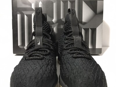 Nike Lebron 15 GS 'Black Gum' 922811-001 Sz 4Y | eBay