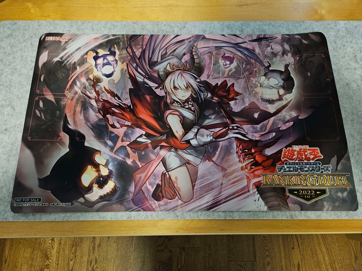 遊戯王 プレイマット RANKING DUEL 2022 OFFICIAL Yugioh Playmat Terrors of the Overroot Ranking Duel 2022