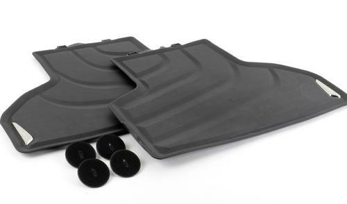 BMW Genuine All Weather Rubber Floor Mats Set Front & Rear - X5 F15 - Picture 2 of 2