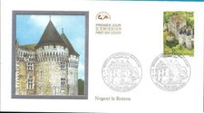3386 + FDC ENVELOPPE 1er JOUR CEF     NOGENT  LE RETROU
