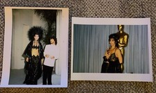 CHER  PRESS PHOTOS  LOT OF TWO  MARKED FOR REFERENCE ONLY  COLOR  OSCAR