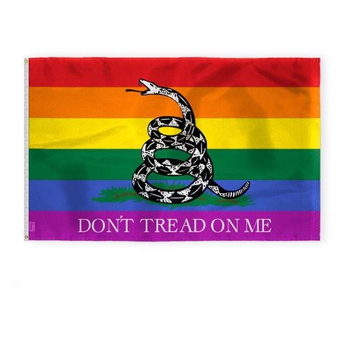 Tread on Me Flagge - doppelseitig bedruckt - Messingtüllen - verblassensichere Farben - Bild 9 von 16