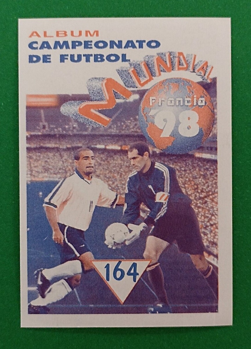 1998 Navarrete France World Cup FIFA Ax Cromo #164 FAUSTINO