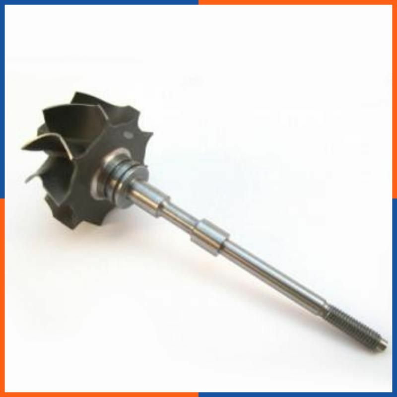 Axe et roue de turbo pour VW corrigeant le jeu axial et sifflement moteurs 721021-5006S en acier
