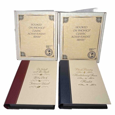 Hooked On Phonics Classic Achievement Series Vol. 1 & 4 Complete