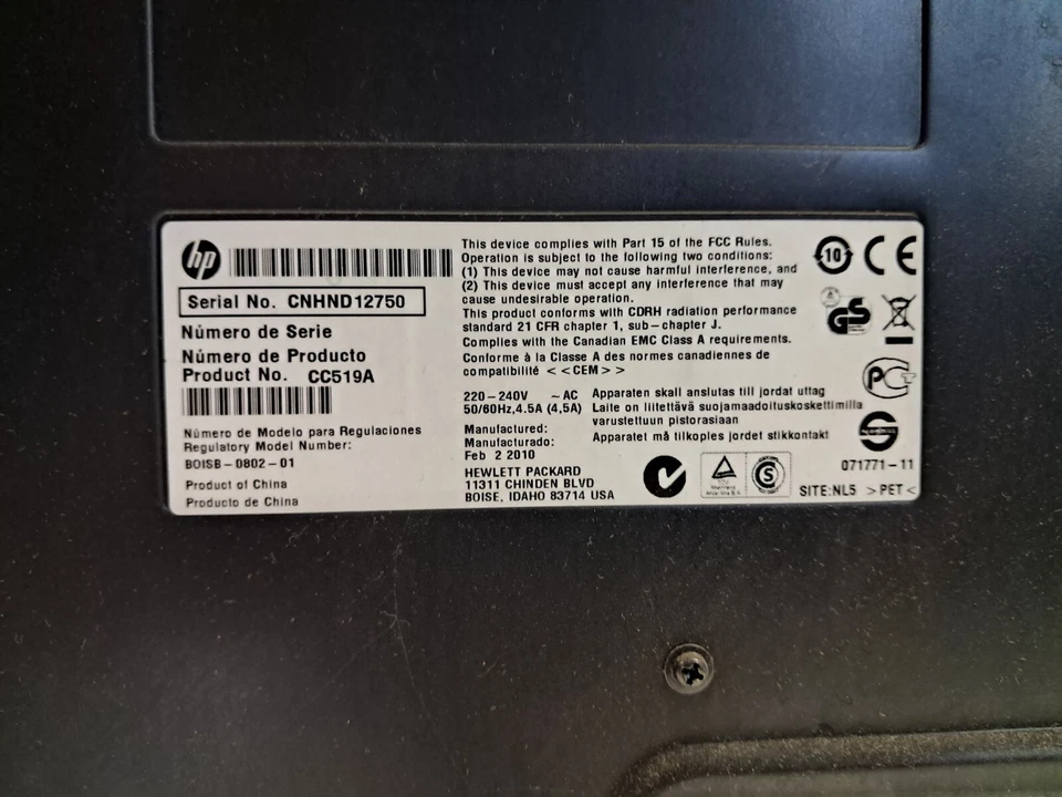 HP COLOR LASERJET CM3530 MFP - Immagine 4 di 4