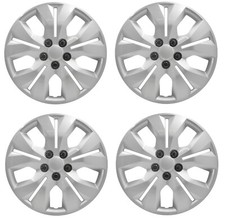 New Set Of 4 16 Silver Hubcap Wheelcover That Fit 2013-2019 Chevy Trax