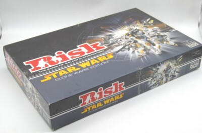 RISK STAR WARS CLONE WARS Edition The Game of Galactic Domination by PARKER 2005