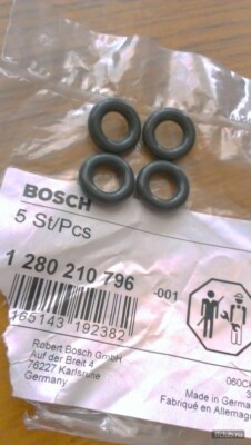 4pcs 7,52x3,53 Bosch Injector Seal Ring Set for Seat Skoda VW Audi