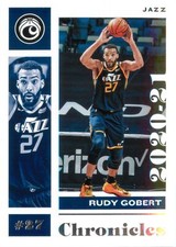 Rudy Gobert 2020-21 Panini Chronicles Basketball Chronicles Base Card #26 Jazz