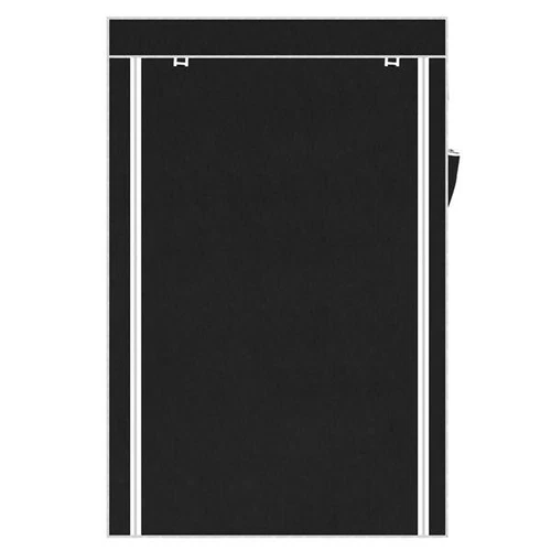 64"Portable Closet Storage Organizer Wardrobe Clothes Rack with Shelves Quality - Picture 11 of 12