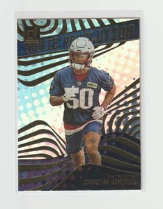 2023 Donruss Football Christian Gonzalez Rookie Revolution.