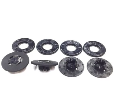 ASC set 4 bottoni per tappetini auto originali Fiat-Alfa Romeo-Lancia