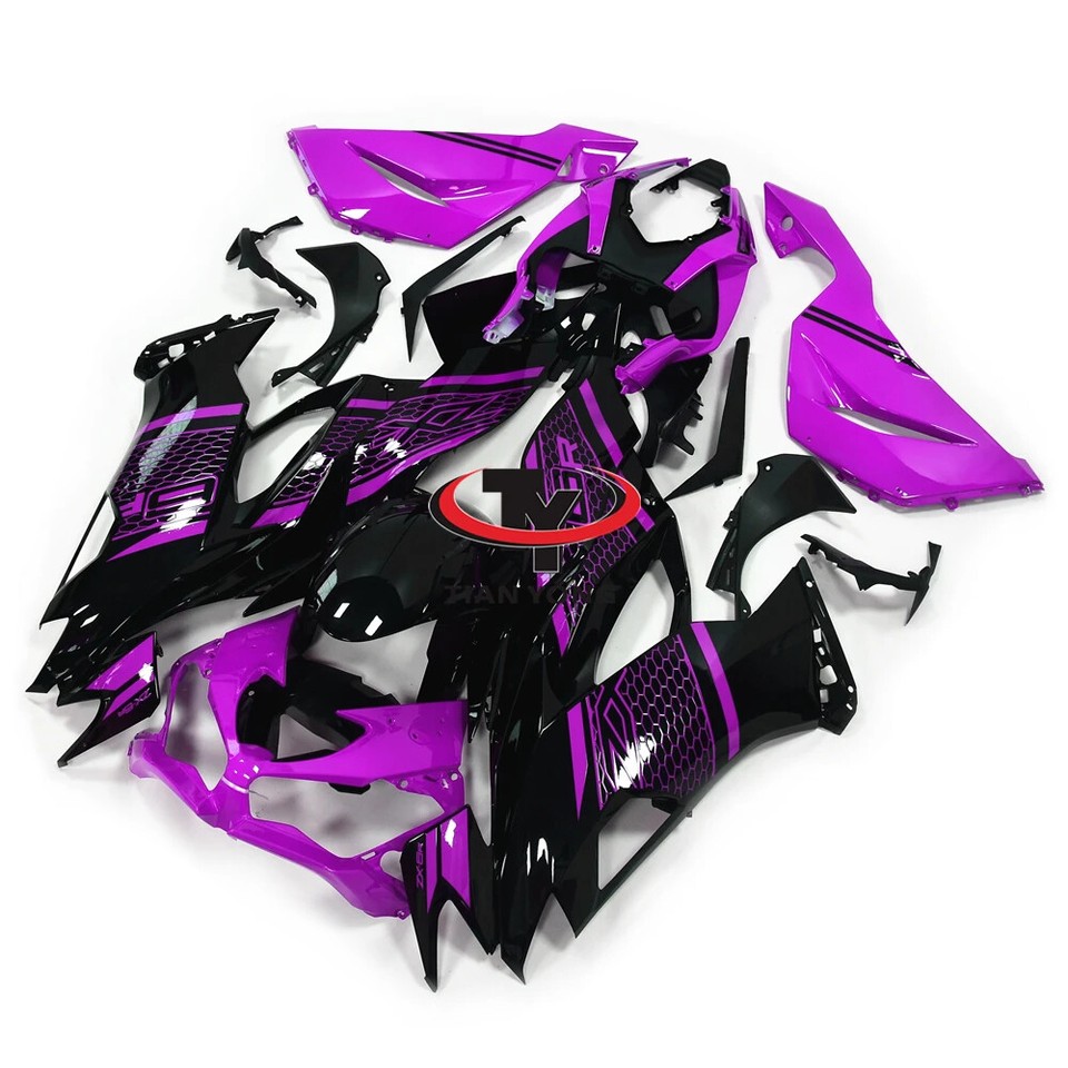 Rose Red Fit For Kawasaki Ninja ZX6R 20192023 636 Injection Mold ABS