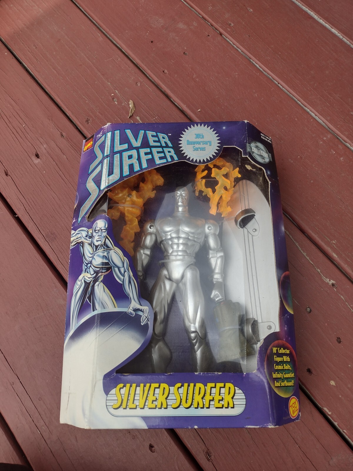 VTG SILVER SURFER 30 Anniversary Fantastic 4 Infinity Gauntlet  