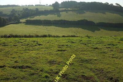 Photo 6x4 Valley at Wringworthy Morval Looking across the valley shown fr c2015