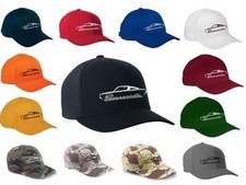 1964 1965 1966 Plymouth Barracuda Classic Color Outline Design Hat Cap New