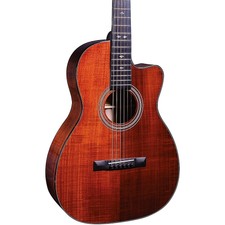 Recording King Rp2-729-c Tonewood Reserve Koa 00 Cutaway Acoustic Guitar Natural