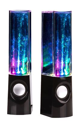 Bolan Plug & Play Multi-Color Illuminated Dancing Water Speaker Light Show Water