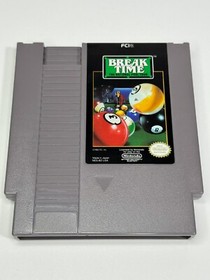Break Time: The National Pool Tour (Nintendo NES, 1993) Tested, cartridge only