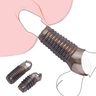 Männlicher Hodensack Hoden Squeeze Ring Cage Soft Stretcher Enhancer Delay Ball