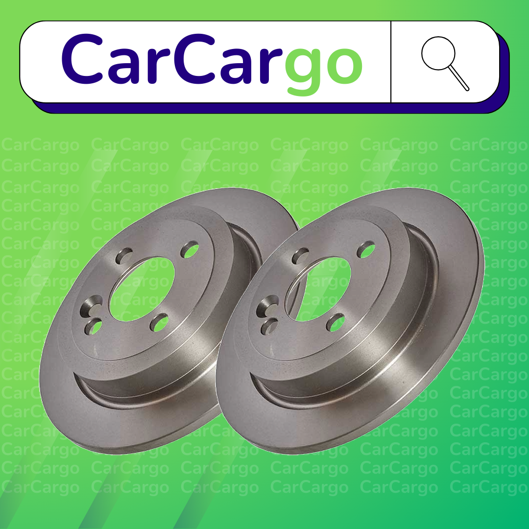 Premium Solid Rear Brake Discs Mini Mini Clubman Cooper 2007-2014 259 mm