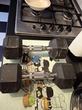 Dumbbells Hexagon Weight Set 2x5kg