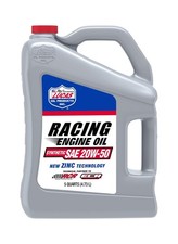 Synthetic Racing Motor Oil - SAE 20W-50, 5 Quart, for High Performance Engines