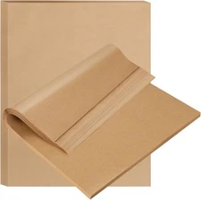 BYKITCHEN 12 x 16 Inch Parchment Paper Sheets, Non-Stick 12 x 16 Inch, Nature 