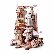 ROKR LKA02 Space Shuttle Mechanical 3D Wooden Puzzle
