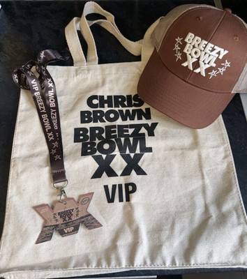 Chris Brown Breezy VIP Paket Merchendise - Brandneu