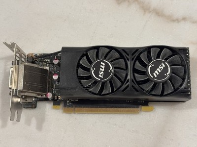 MSI GeForce GTX 1050 2GT LP Low Profile 2GB GDDR5 128-Bit w/ Low Profile Bracket